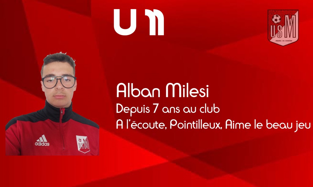 Alban Milesi U11